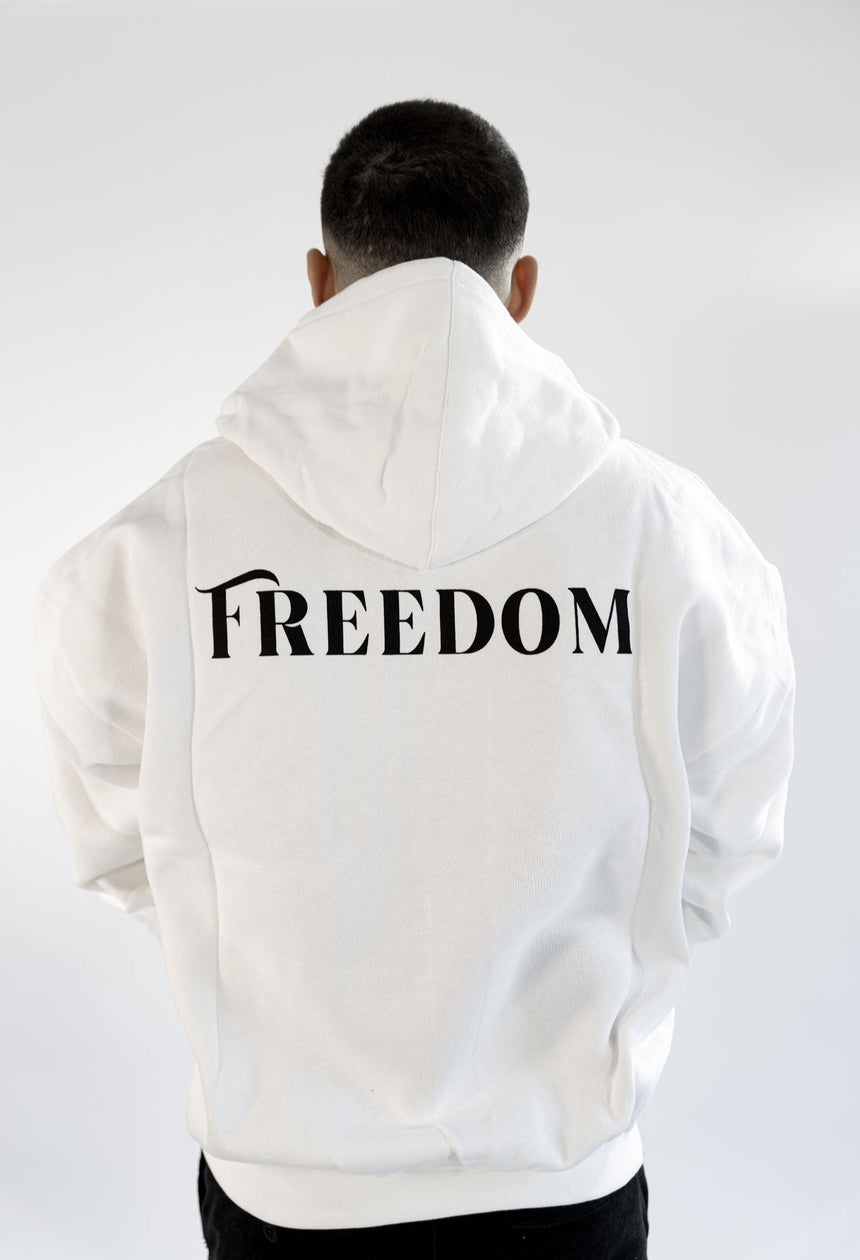 Pull Blanc FREEDOM